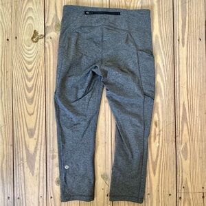 Lululemon Gray Crop Leggings